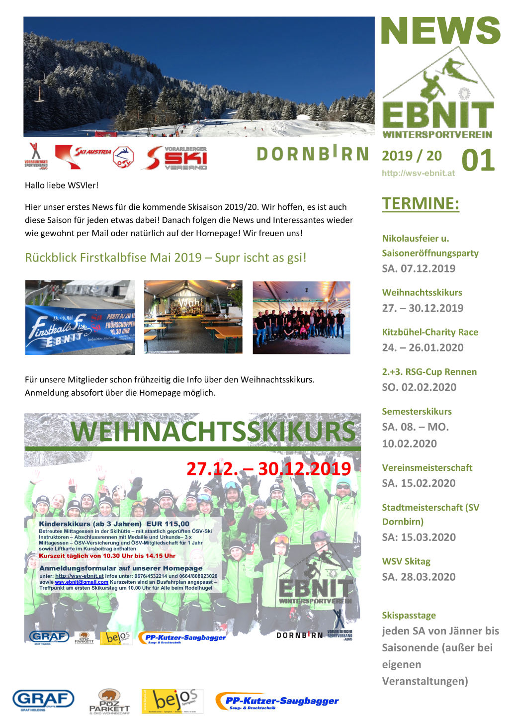 News 01 |&nbsp;2019/20